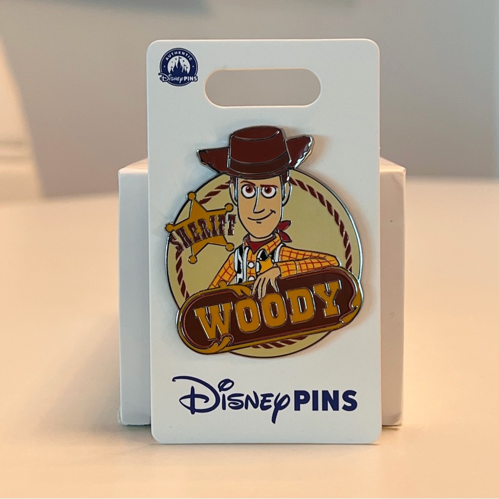 NEW 2025 DISNEY PARKS SHERIFF WOODY TOY STORY OPEN EDITION COLLECTORS PIN